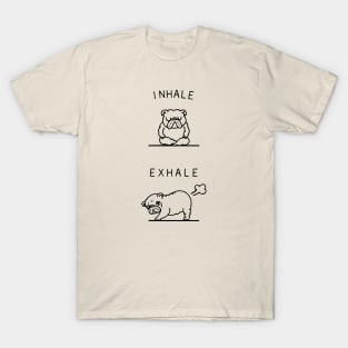 Inhale Exhale English Bulldog T-Shirt